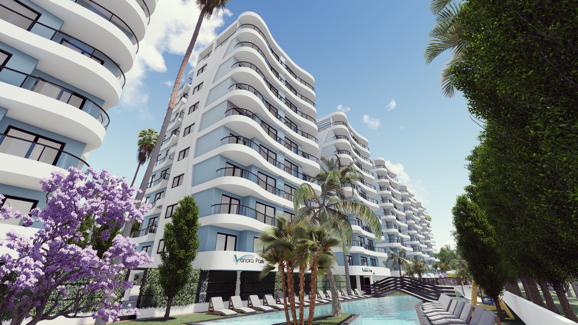 İskele Long Beach, Denize Yakın Havuzlu Sitede 2+1 Daire 